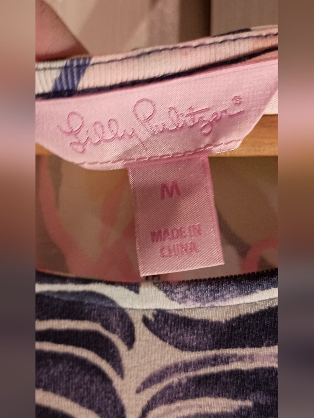 Lilly Pulitzer Vibrant Floral Navy Maxi Dress with Pink & Teal Accents - Picture 5 of 10